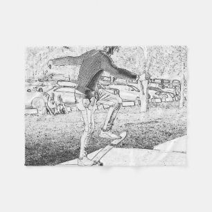 Cobertor De Velo Skateboard Trickster Skateboard
