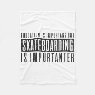 Cobertor De Velo Skateboarding Dog For Men Women Kids