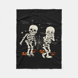 Cobertor De Velo Skeleton Kids Griddy Dance Halloween Trick Ou Trea