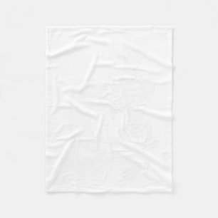 Cobertor De Velo Skeleton Segurando Um Gato Preguiçoso De Halloween