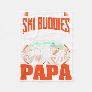 Cobertor De Velo Ski Buddies Me Chame Papa Skier Skier Esportes de
