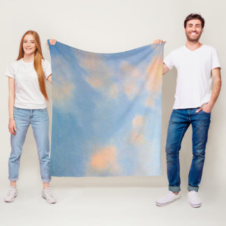 Cobertor De Velo Sky Hue Sky, Fleece Blanket, Médio 50" x 60"