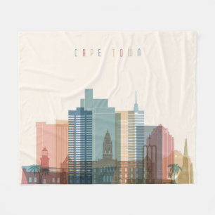Cobertor De Velo Skyline da cidade de Cape Town, África