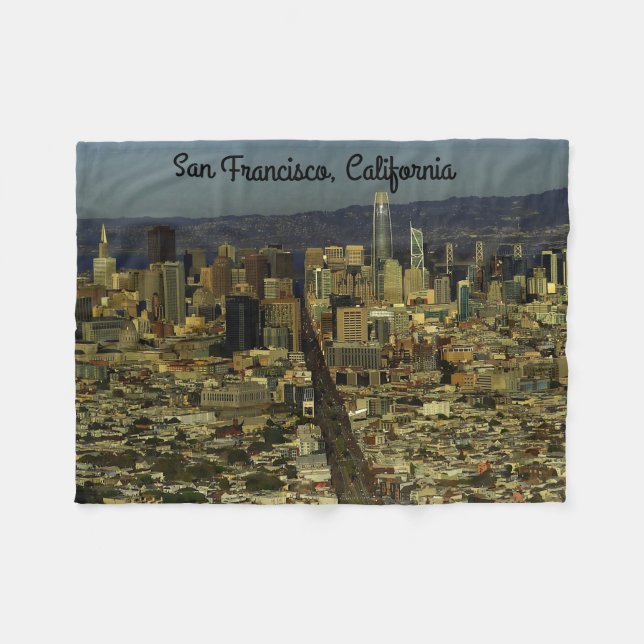 Cobertor De Velo Skyline São Francisco #13 Folheto (Frente (Horizontal))