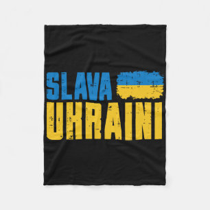 Cobertor De Velo Slava Ukraini Glória à Bandeira da Ucrânia Mulhere