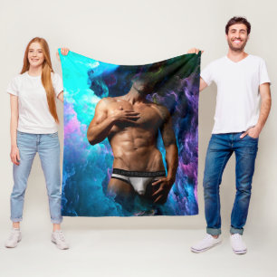 Cobertor De Velo SlipperyJoe's cueca masculina musculosa protuberân