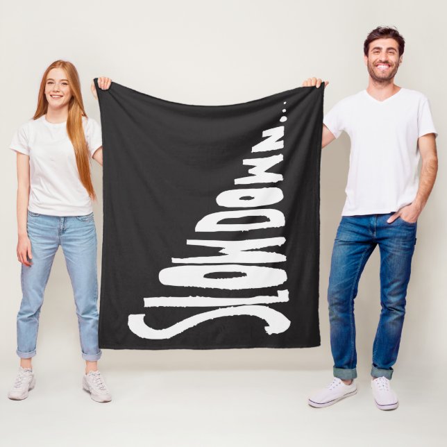 Cobertor De Velo Slow down (In Situ)