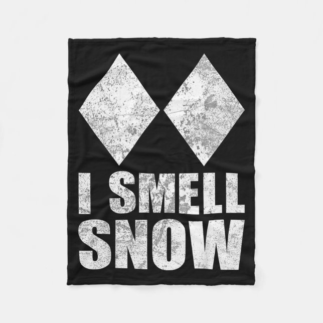 Cobertor De Velo Smell snow skiing freestyle difficult diamond (Frente)