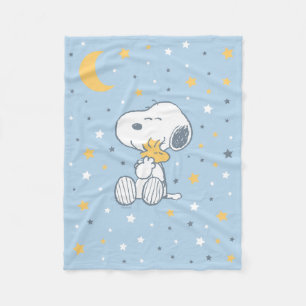 Cobertor De Velo Snoopy & Woodstock   Chover a Lua Baby Shower