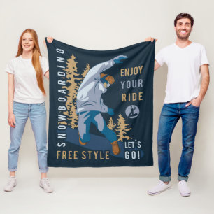Cobertor De Velo Snowboard. Aproveite sua viagem