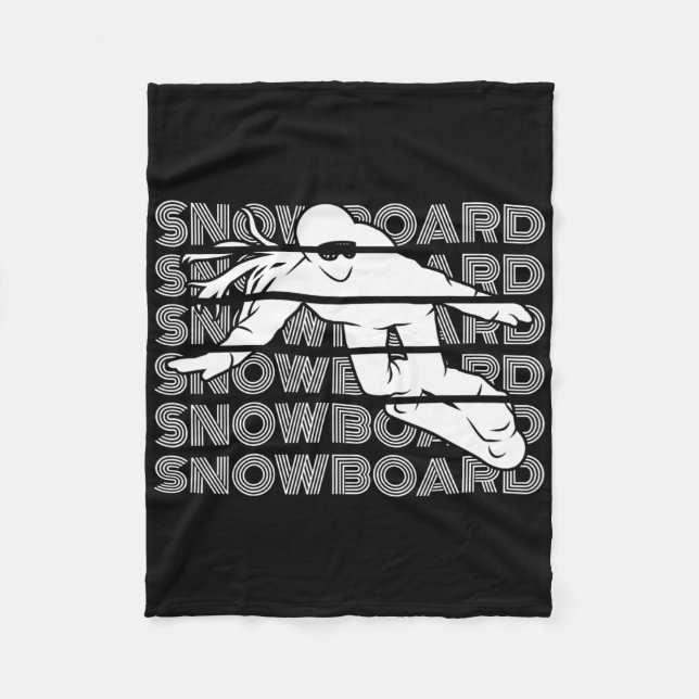 Cobertor De Velo Snowboard Women Snowboard Snowboard Snowboarder (Frente)