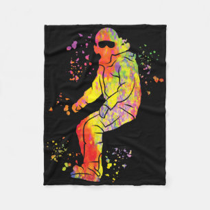 Cobertor De Velo Snowboarder Colorful Snowboard 41
