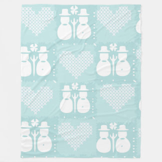 Cobertor De Velo Snowman