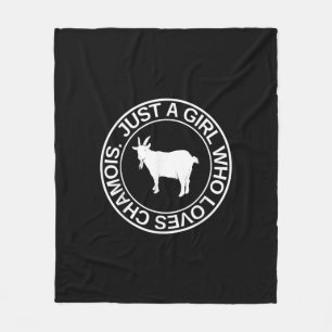 Cobertor De Velo Só Uma Garota Que Ama Presente De Chamois Para Mu