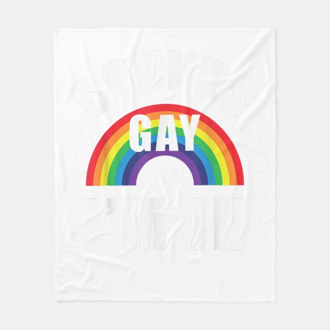 Cobertor De Velo Soa Gay Na Camisa Engraçada Gay LGBT Bise Lésbica (Frente)