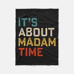 Cobertor De Velo Sobre Madame Time Kamala Harris 2024 Presidente Wo