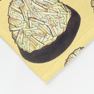 Cobertor De Velo Sobremesas de chocolate Coco Macaroon