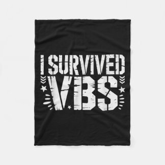 Cobertor De Velo Sobrevivente do Vbs Vacation Bible School Café Sob