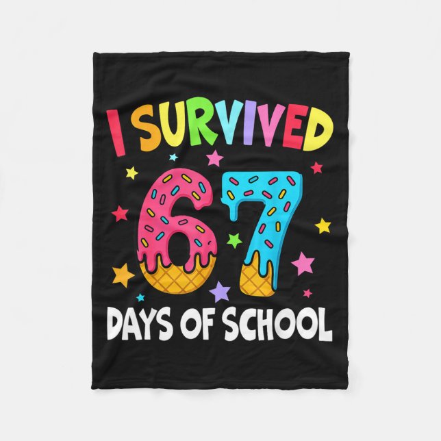 Cobertor De Velo Sobrevivi 67 Dias De Professores Alunos Seis (Frente)