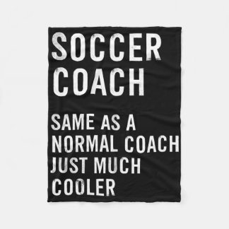 Cobertor De Velo Soccer Coach Definition Funny