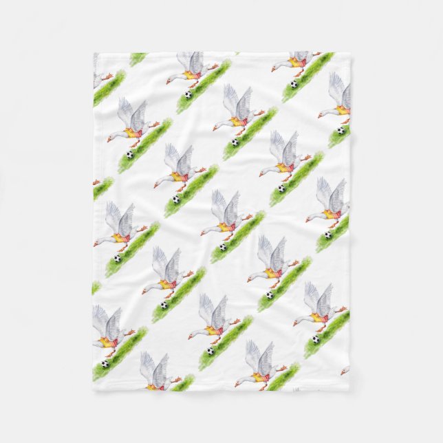 Cobertor De Velo Soccer Goose (Frente)