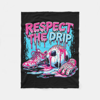 Cobertor De Velo Soccer Ice Cream Sprinkles Theme Youth Respect The