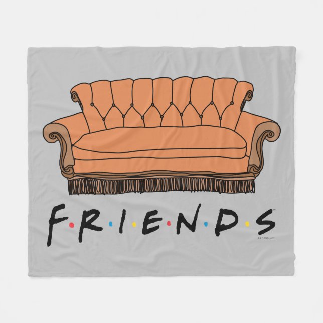 Cobertor De Velo Sofá do FRIENDS™ (Frente (Horizontal))