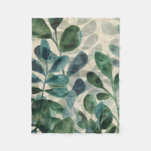 Cobertor De Velo Sofisticação Verdant - Folhas Tropicais