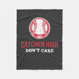 Cobertor De Velo Softball - Cabelo apanhador Não se importa