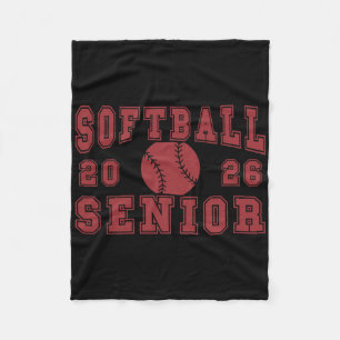 Cobertor De Velo Softbol Noite Sênior Softbol Sênior Graduado 2026