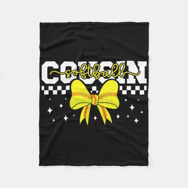 Cobertor De Velo Softll Cousin Coquette Cousin Of A Softll Player C (Frente)