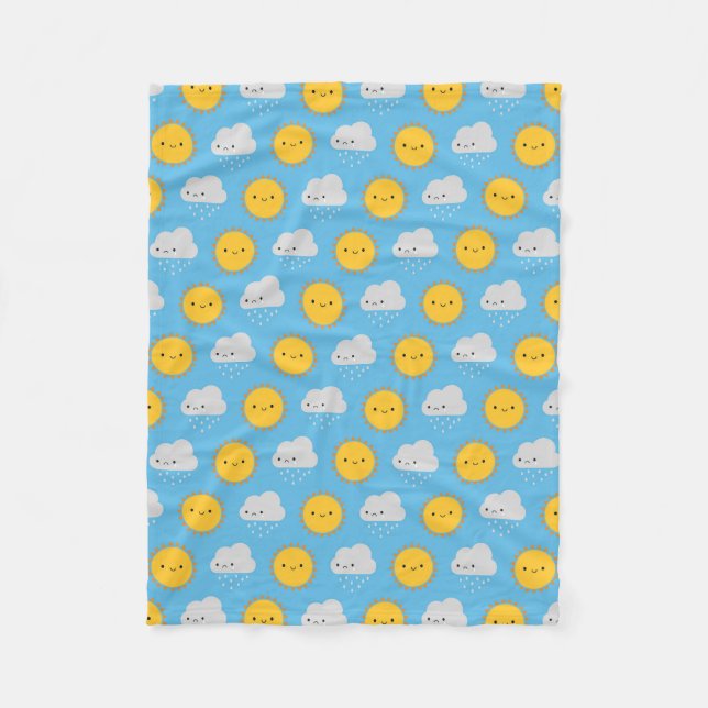Cobertor De Velo Sol e Chuva Kawaii (Frente)