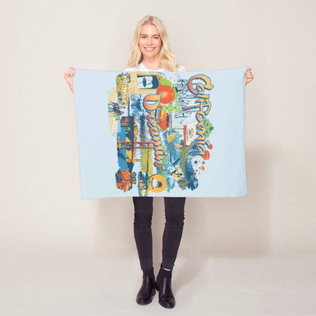 Cobertor De Velo Sonhando na Califórnia (In Situ)