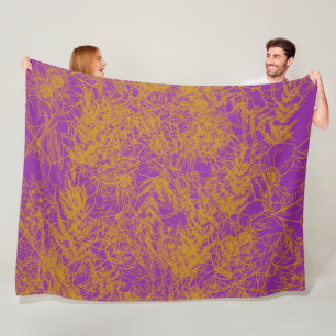 Cobertor De Velo Sonho de Lavanda de Murugi Luxe