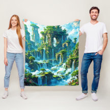 Sonho de Reino de Árvore em Cascata