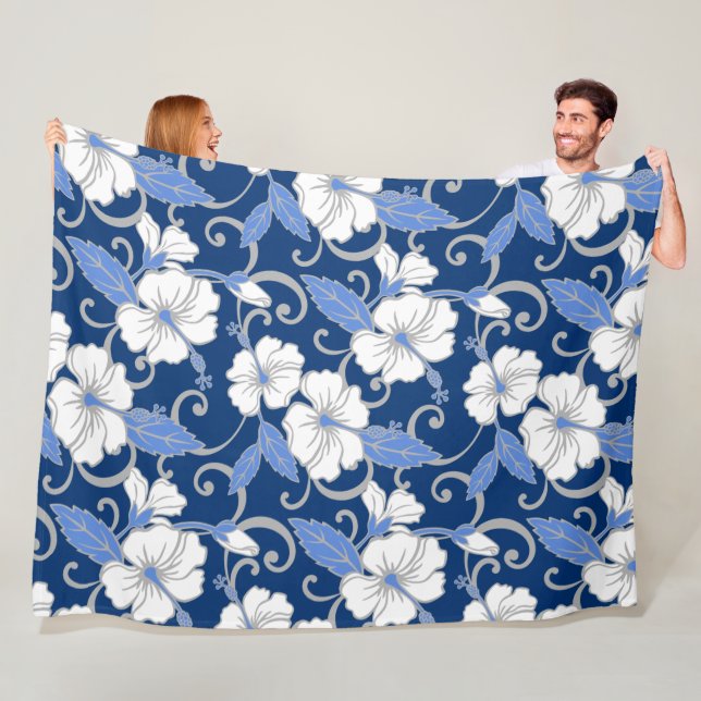 COBERTOR DE VELO SONHO POLINÉSIO (AZUL) (In Situ)