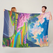 "Sonhos de Estrada Flores - Paisagem Fantástica