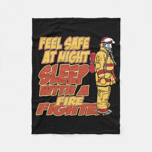 Cobertor De Velo Sono com um sapador-bombeiro (Frente)
