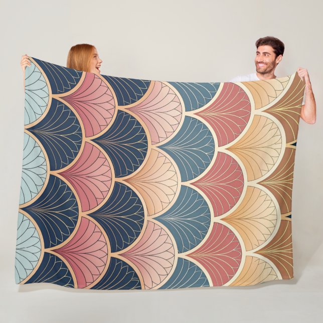 Cobertor De Velo Sophisticated Modern Abstract Seamless Pattern  (In Situ)