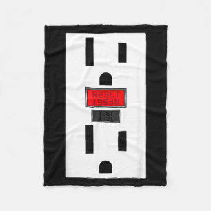 Cobertor De Velo Soquete de Tomada Elétrica Engraçado de Halloween