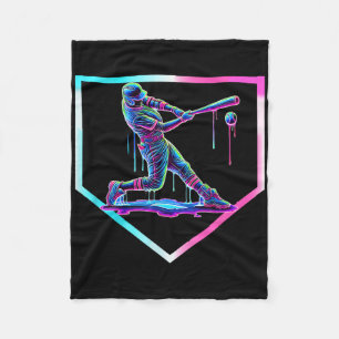 Cobertor De Velo Sorvete Bysebyll Drip Bysebyll Home Plate Garotos