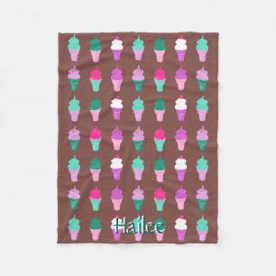 Cobertor De Velo Sorvete de cones chantageado