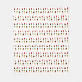 Cobertor De Velo sorvete de verão