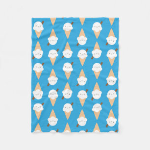 Cobertor De Velo Sorvete Kawaii Cones