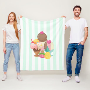 Cobertor De Velo Sorvetes com borras