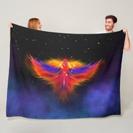 Cobertor De Velo Space Phoenix Nebula