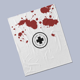 Cobertor De Velo Spatter Sanitário do Hospital Psicológico de Asilo
