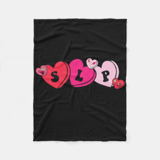 Cobertor De Velo Speech Therapist Valentine's Day 