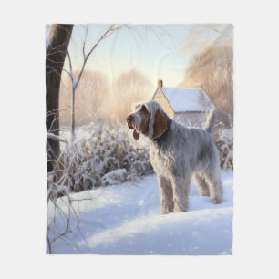 Cobertor De Velo Spinone Italiano Let It Snow Natal