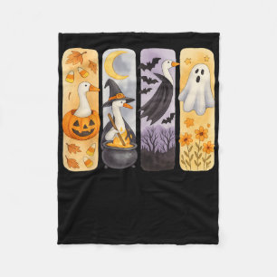 Cobertor De Velo Spookie, ganso de Bobo Pumpkin Ghost Treat O